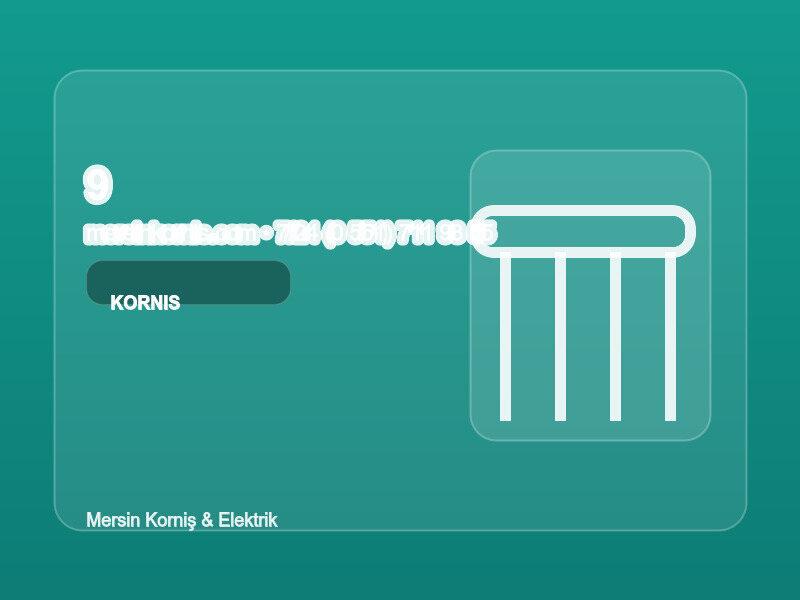 (0 551) 711 93 55 | Mersin Korniş Bakım Kontrol Listesi