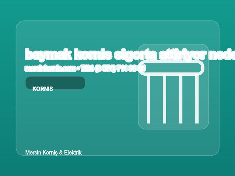(0 551) 711 93 55 | Baymak Korniş Sigorta Attırıyor Nedenleri ve Önlemleri