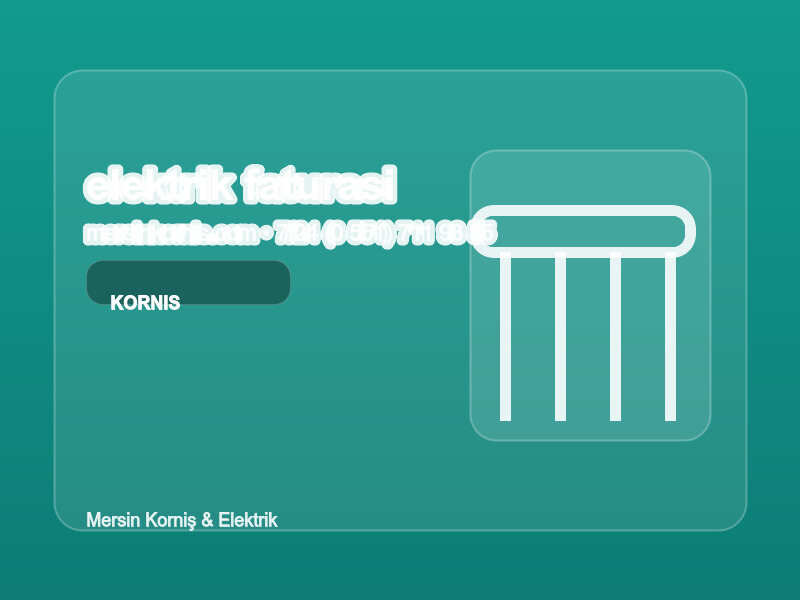 (0 551) 711 93 55 | Mersin Elektrik Faturası Ödeme Yerleri ve Kolay Ödeme Yöntemleri