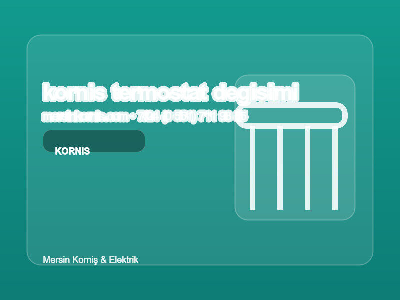 (0 551) 711 93 55 | Korniş Termostat Değişimi Nasıl Yapılır? | Profesyonel Rehber