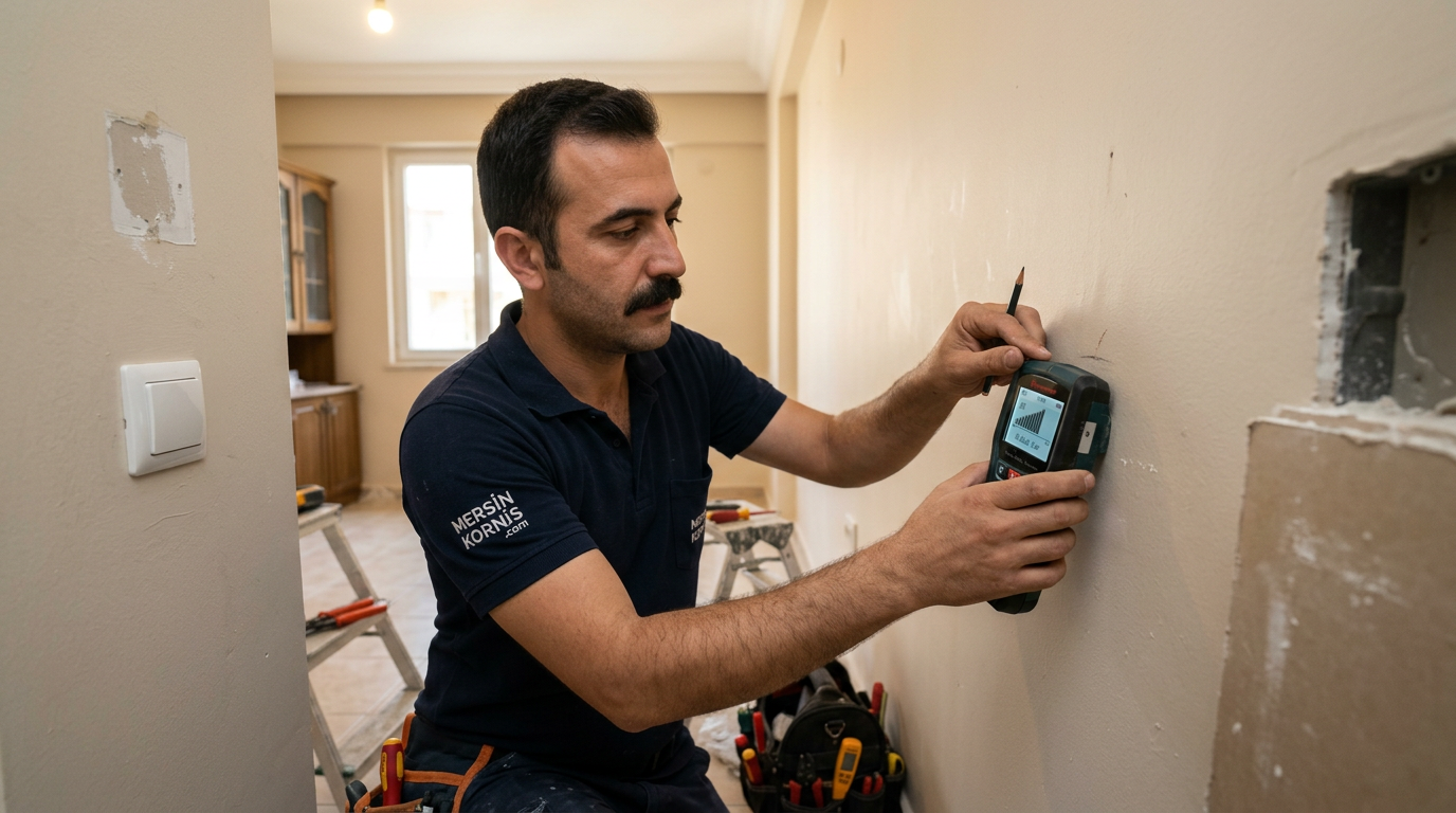 (0 551) 711 93 55 | Duvar İçi Kablo Bulma Mersin – Profesyonel Tespit