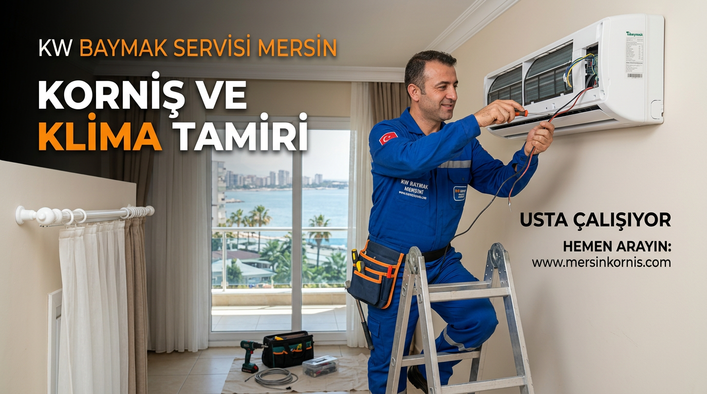 (0 551) 711 93 55 | KW Baymak Servisi Mersin – Baymak Korniş ve Klima