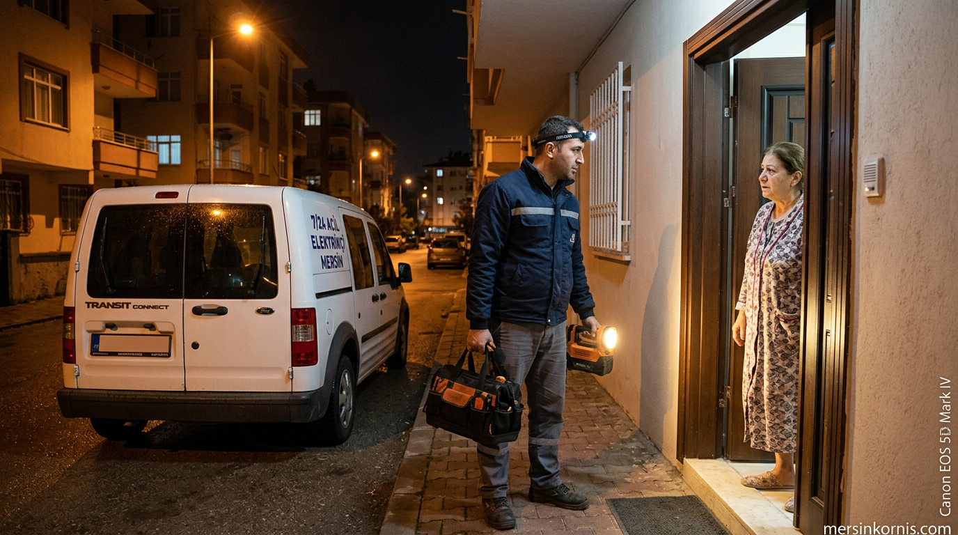 (0 551) 711 93 55 | Mersin 24 Saat Açık Elektrikçi – 7/24 Acil Servis