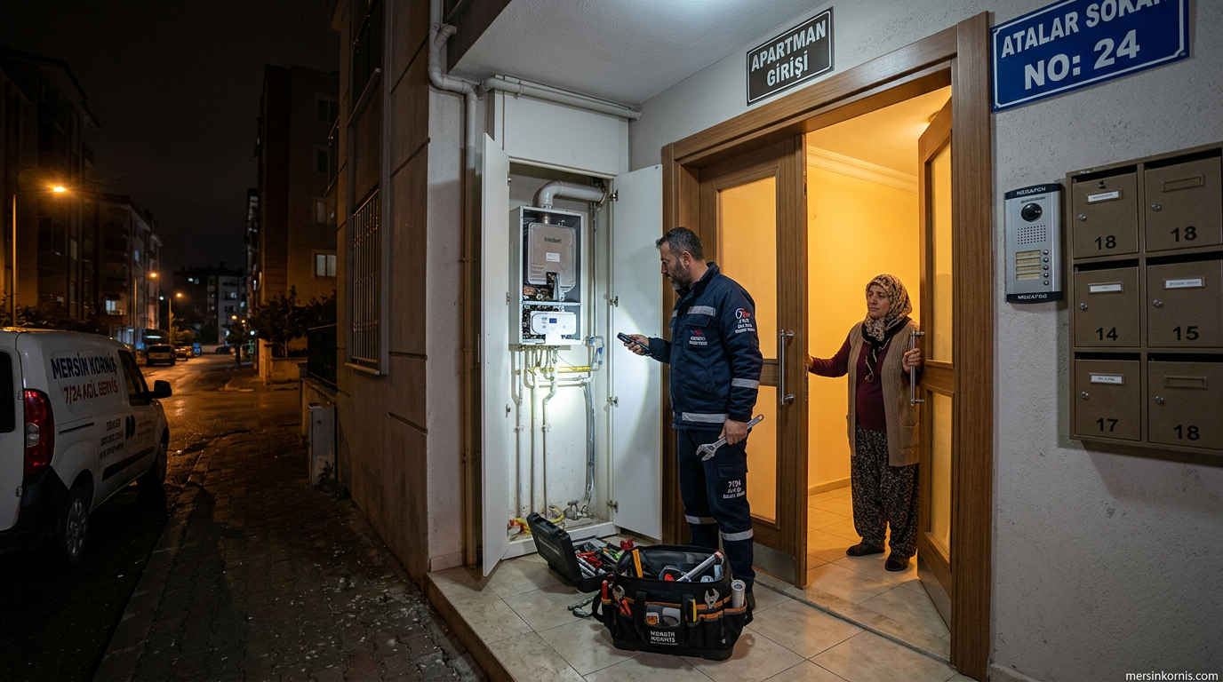 (0 551) 711 93 55 | Mersin acil korniş tamiri gece