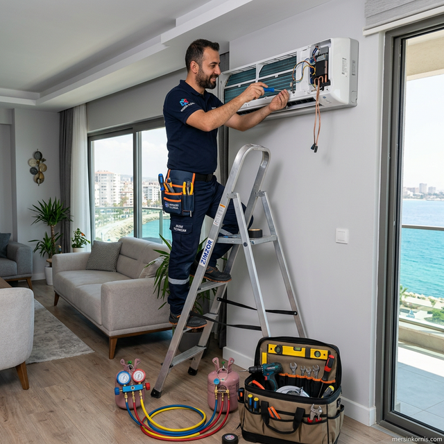 (0 551) 711 93 55 | Mersin Klimacı: Montaj, Arıza ve Bakım Servisi