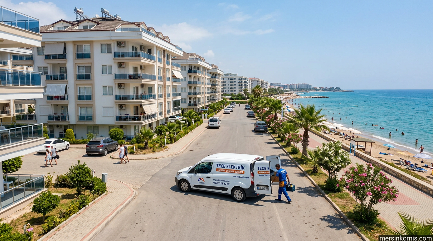 (0 551) 711 93 55 | Mersin Liparis Sitesi Elektrikçi